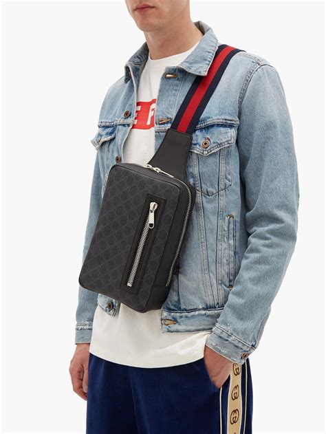 gucci bag men bum|gucci crossbody bag men.